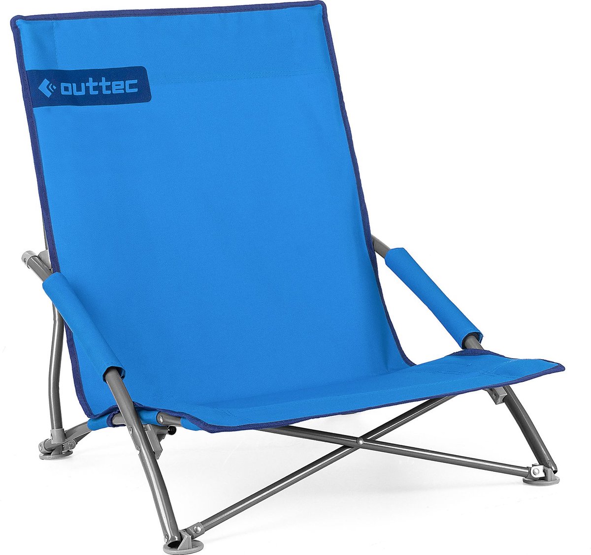Outtec® Campingstoel - Strandstoel - Vouwstoel - tot 125kg - Draagtas - Visstoel, Tuinstoel, Lichte Campingstoel