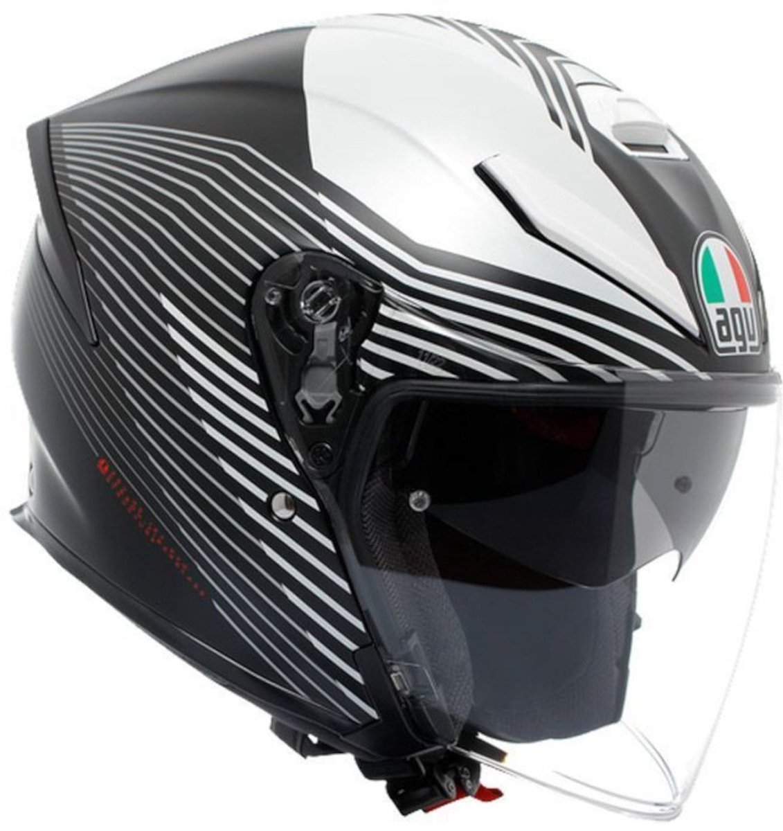 AGV K5 Jet Evo Control Jethelm - Maat XL - Helm