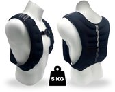 AJ-Sports Gewichtsvest PRO 5kg - Weight Vest - Trainingsvest - Hardloopvest - Krachttraining & Crossfit - Hardlopen - Cardio - Calisthenics - Fitness