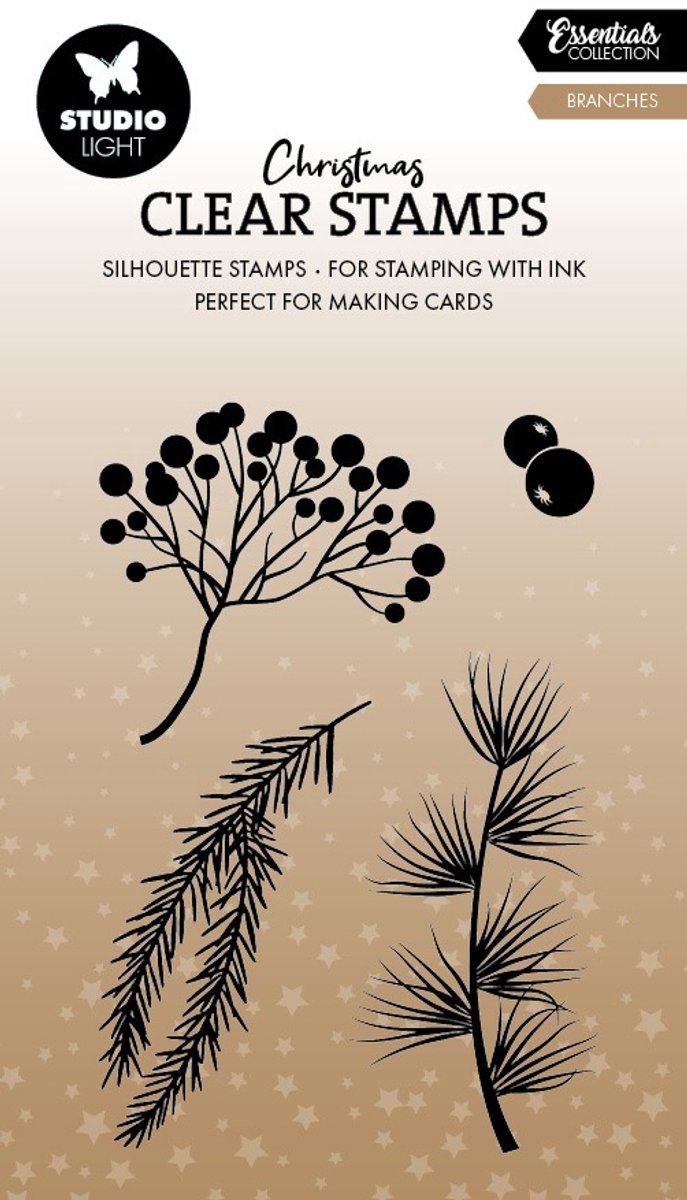 Clear stamps Branches - Essentials nr. 854