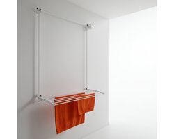 Foxydry Wall 88 cm White droogrek wandmontage -bediening rechts- - Witte kleur - 88 x 52 x 137 cm
