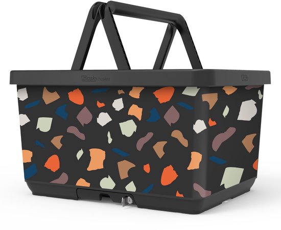 Fietsmand Basky fietsmand 2.0 Animal Meets Camouflage