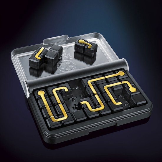 SmartGames IQ Circuit - Logisch Denkspel & Reispuzzel - 120 Opdrachten - Verbind de stippen - Educatief Solospel - Vanaf 8 Jaar