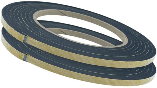 Fixem® 2x 2.8m afdichtingsband geschikt voor Whirlpool, beko en Bosch - dichtingsband voor inductie elektrische keramische inductiekookplaat - 3mm dik, 5mm breed, totale lengte 5.6m