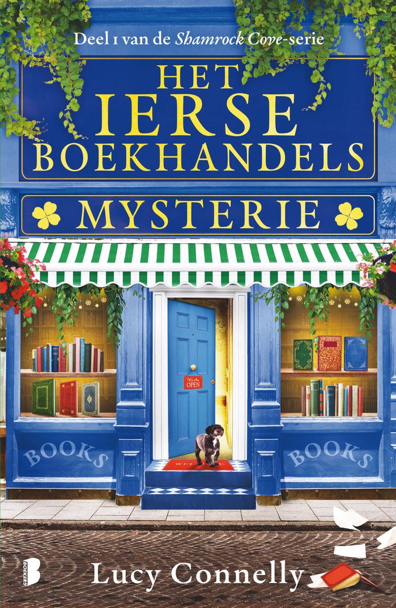 Omslag van Shamrock Cove 1 - Het Ierse boekhandelsmysterie