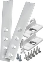 Dparts deurgeleider set van koelkast met sleepdeursysteem - geschikt voor Liebherr en Miele - koelkastdeur geleider - sleepscharnier deur - nr. 9086322 - 1878720
