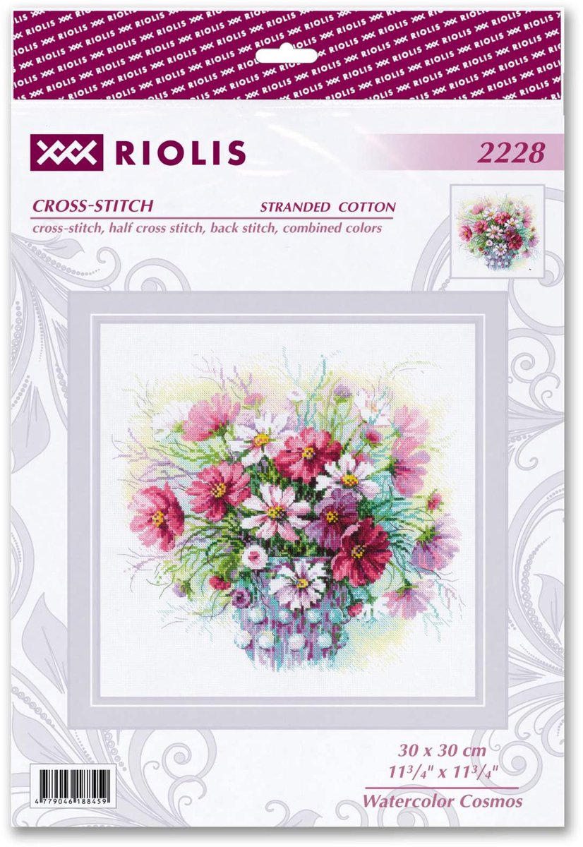 Borduurpakket Aquarel kosmos