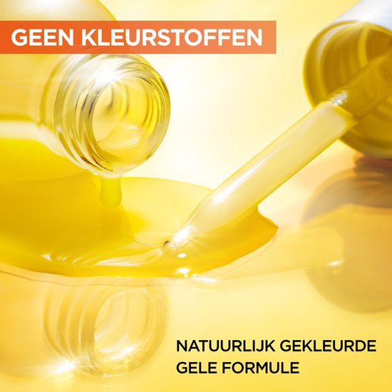 Garnier Vitamine C+* Glow Booster Serum - Serum Vitamine C* - Voor een stralendere huid - Met Niacinamide, Vitamine C*, Salicylzuur en Melasyl - 30 ml