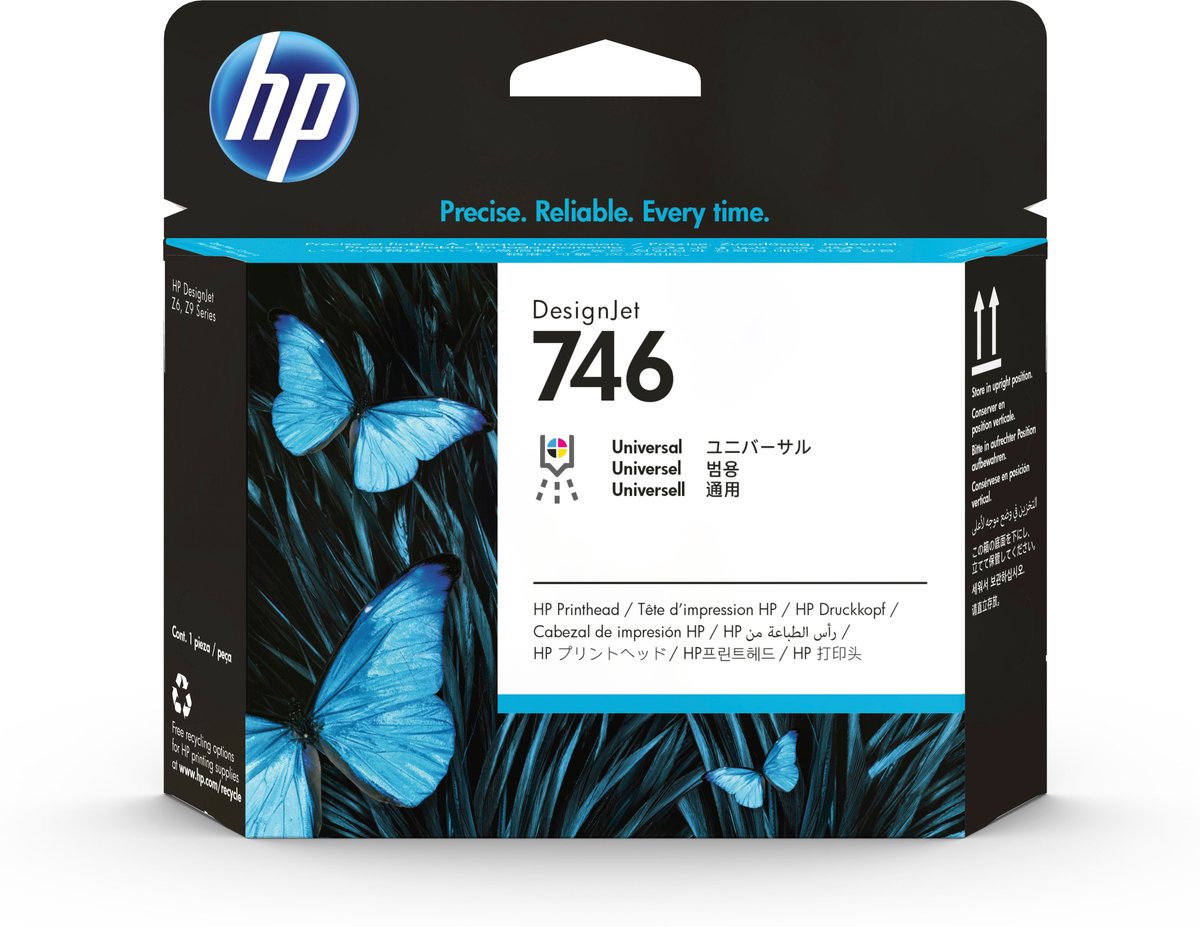Original Ink Cartridge HP P2V25A Transparent