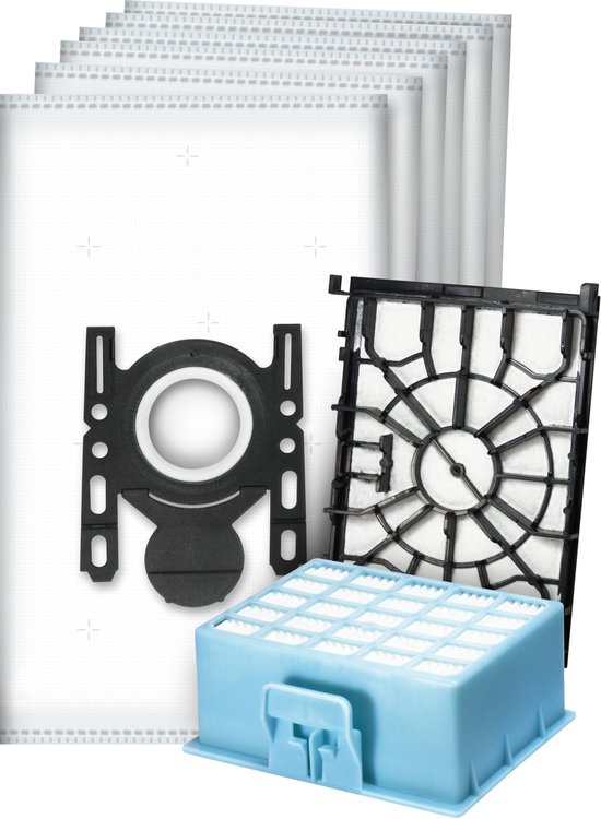 10x Dparts G-ALL stofzuigerzakken - 1 HEPA filter - 1 motorfilter - geschikt voor Bosch Move On en Serie 6 stofzuiger - MoveOn - nr. 00579421 - 00576833 - BBZ41FGALL