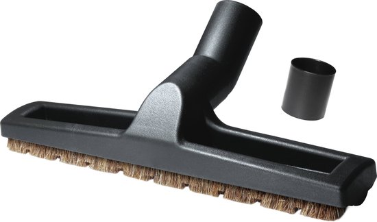 Dparts universeel parketborstel met zachte haren - 35mm + 32mm - Geschikt voor Miele Bosch Siemens Inventum Philips - Stofzuigervoet - Stofzuigermondstuk met paardenhaar