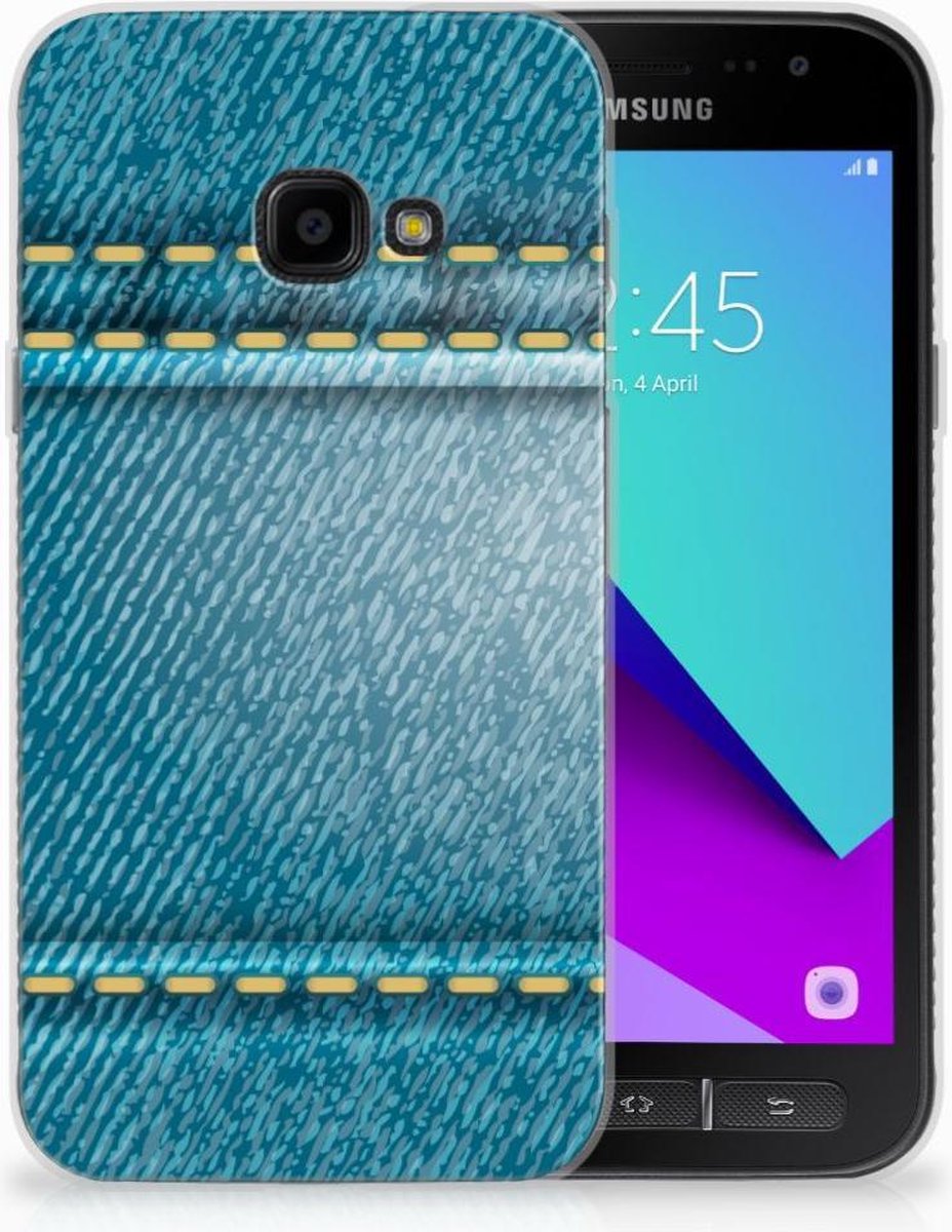 Samsung Galaxy Xcover 4 | Xcover 4s Silicone Back Cover Jeans