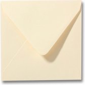 Envelop 14 x 14 Chamois, 100 stuks