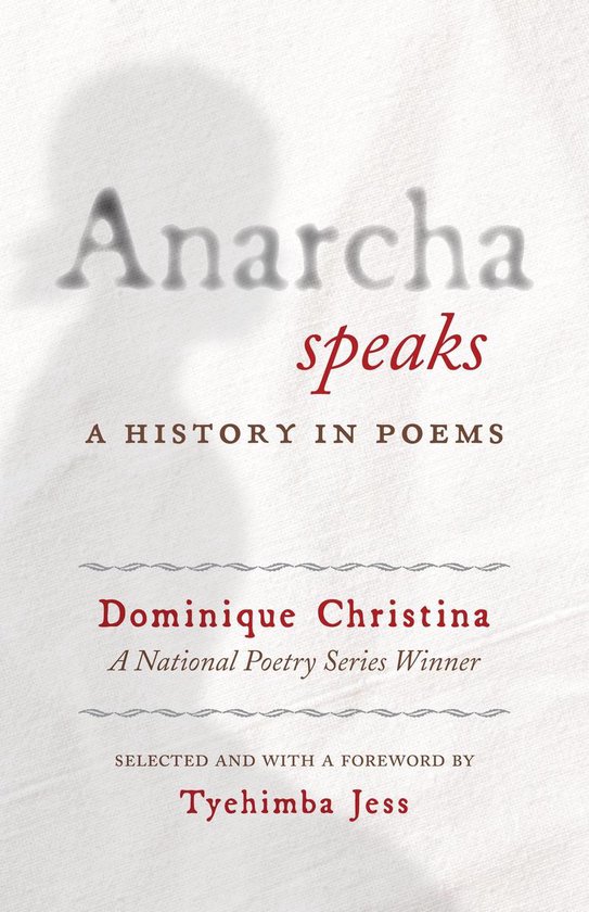 National Poetry Series 3 - Anarcha Speaks - cover
