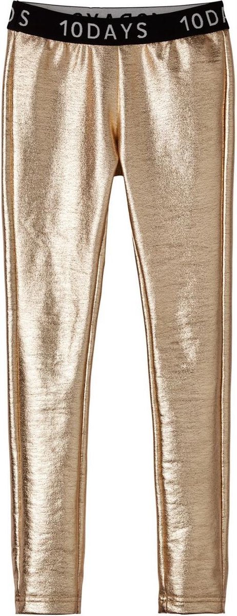 10Days Legging coated vrouwen - goud - 164 | bol.com
