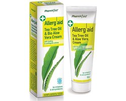 Pharmaid Allerg Αid Tea Tree Oil & Aloe Vera 50ml: Krachtige Verzachtende Anti-Allergische Crème voor Geïrriteerde Huid