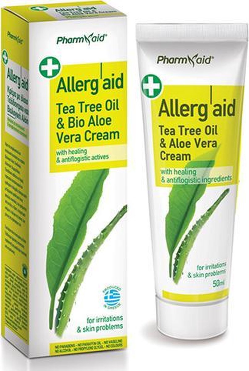 Pharmaid Wellness Treasures Natuurlijke Anti-Allergie Tea Tree Oil & Aloe Vera 50ml | Skincare