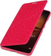 Bestcases Roze TPU Booktype Motief Hoesje Huawei Ascend Mate 7