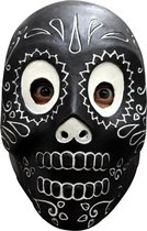 Partychimp Black Catrin Volledig Hoofd Masker Halloween voor bij Halloween Kostuum Volwassenen Carnaval - Latex - One size
