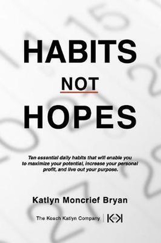 Habits Not Hopes - cover