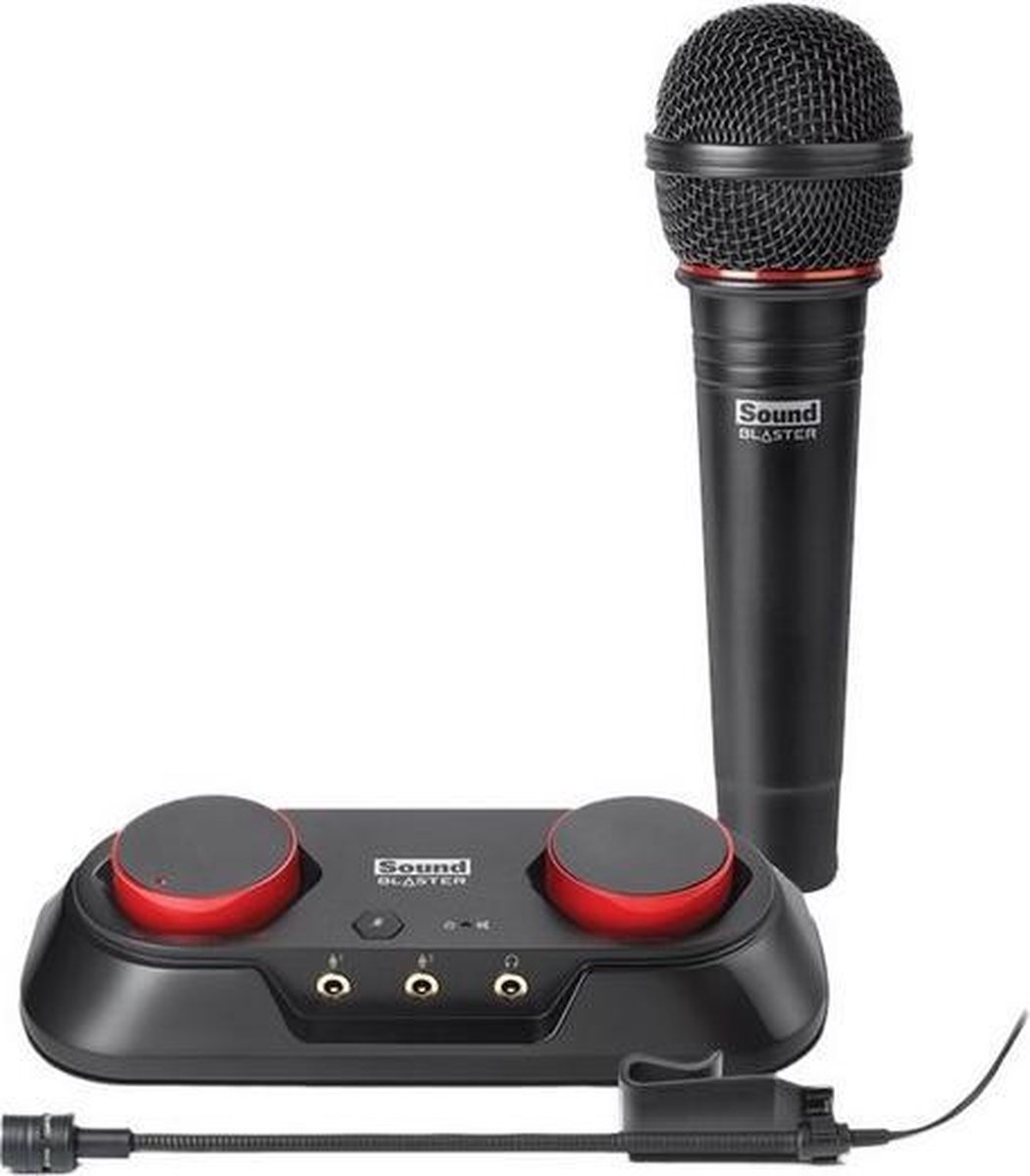 Bol.com Creative Labs Sound Blaster R3 digitale audio-recorder 24 Bit 48 kHz Zwart, Rood aanbieding