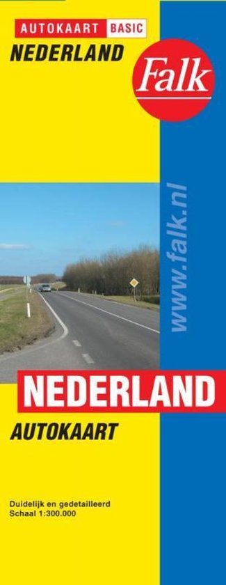 Cover van het boek 'Nederland Autokaart Basic'