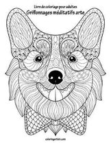 Livre de coloriage pour adultes Griffonnages meditatifs arte 1