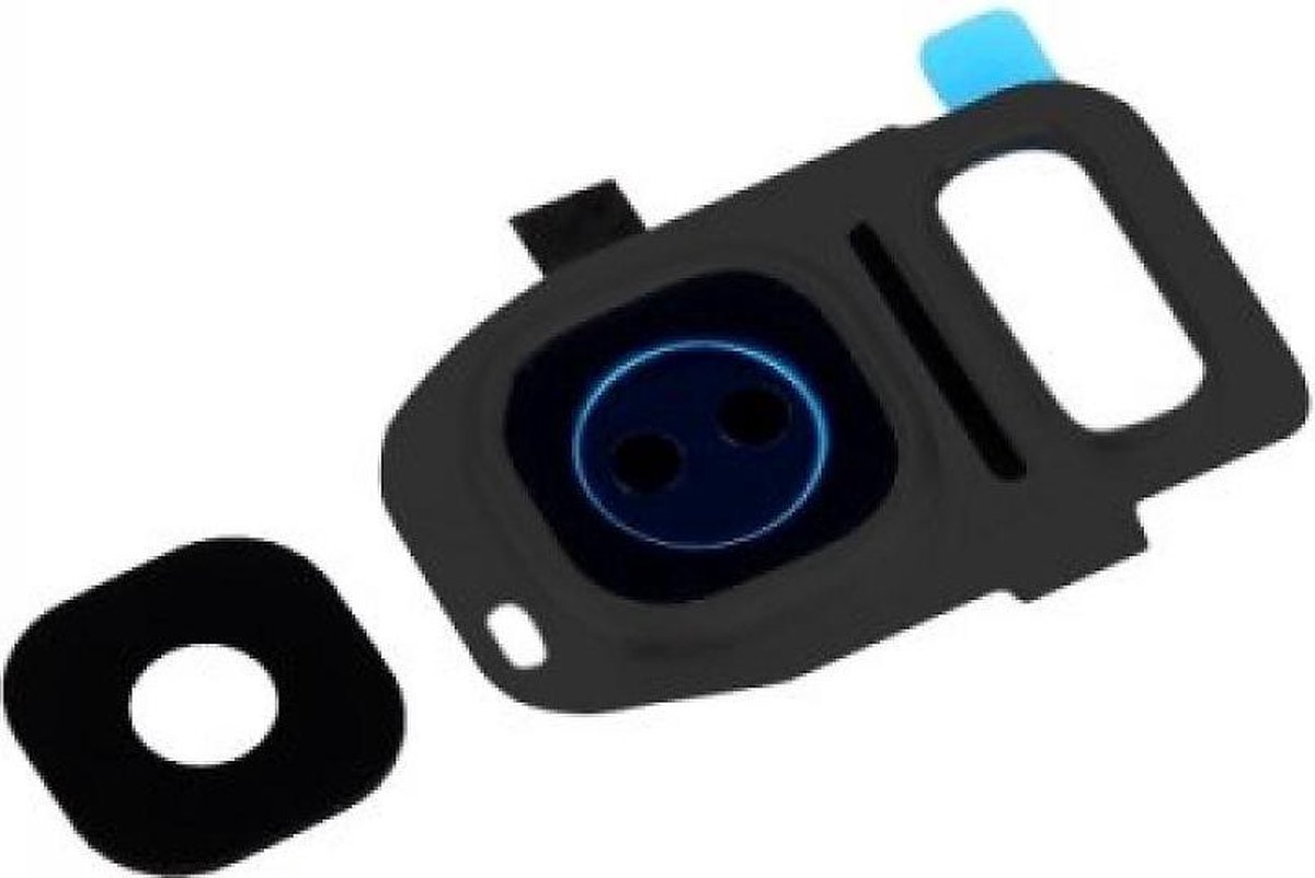 Camera Lens Cover Zwart geschikt voor de Samsung Galaxy S7 G930F