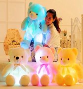 LED/Licht Teddybeertje Roze