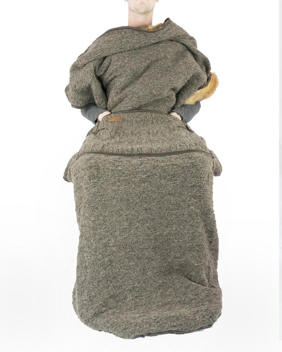 Vertrek afbreken spoel Cozy-deken met voetenzak | bol.com