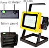 Oplaadbare draadloze LED werklamp 30W - drie standen