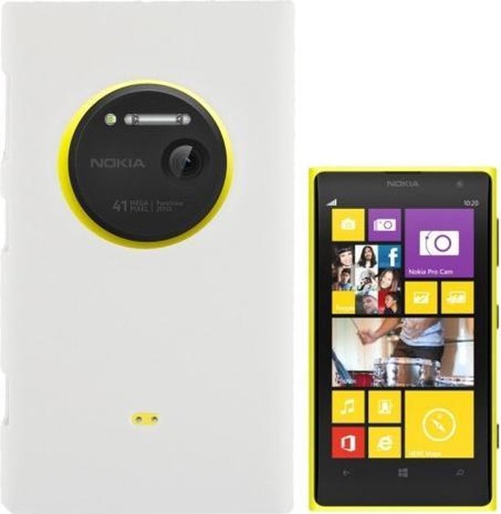Nokia Lumia - hoes cover case - PC wit | bol.com