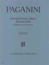 60 Variationen über Barucabà für Violine und Gitarre op. 14