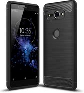 Sony Xperia XZ2 compact - hoes, cover, case - TPU - Zwart
