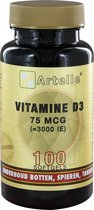 Artelle Vitamine D3 75 mcg 100 softgels