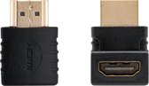 Nanocable 10.16.0011 tussenstuk voor kabels HDMI Zwart
