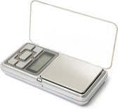 Precisie mini weegschaal - Pocket weegschaal - zakweegschaal - keukenweegschaal - 200 gram x 0.01 gram nauwkeurig