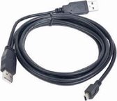 CablExpert CCP-USB22-AM5P-3 - USB-kabel, 2x USB - mini USB (voeding + signaal)