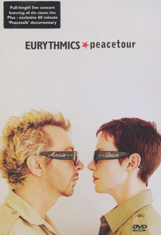 Cover van de film 'Eurythmics - Peacetour'