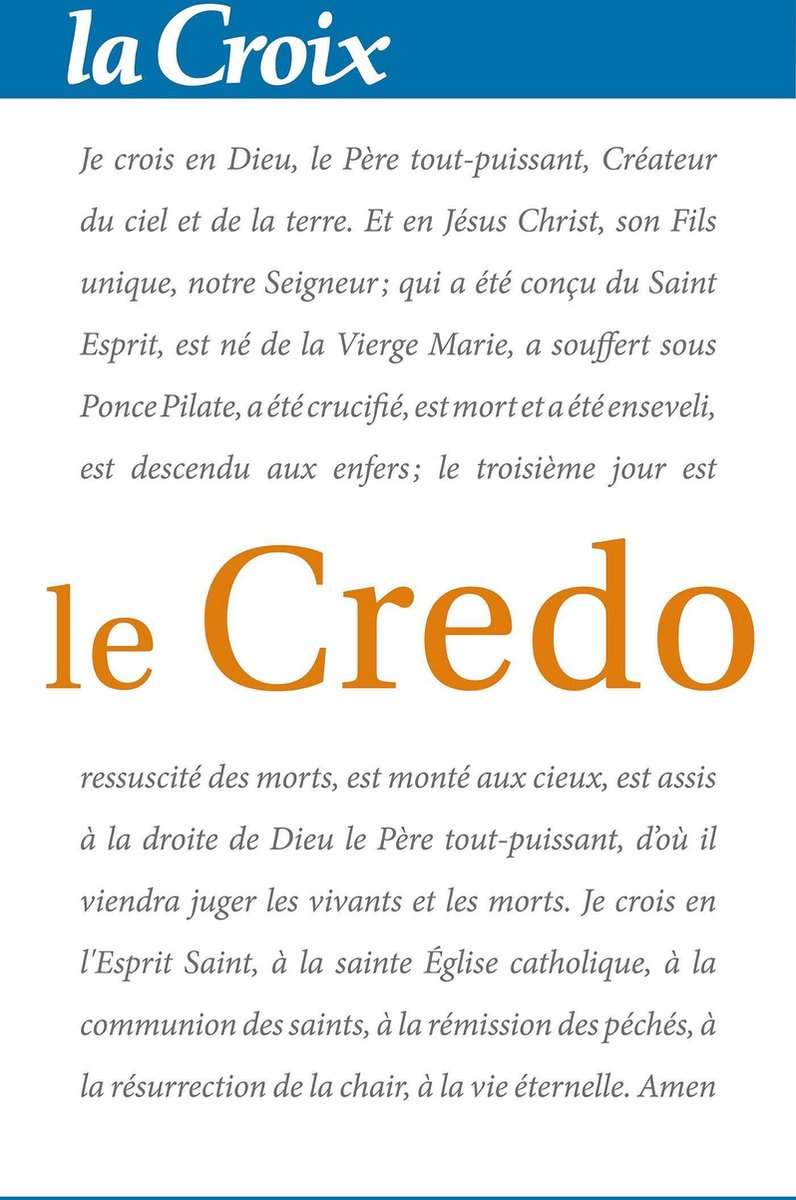 bol.com  Le Credo (ebook), Onbekend  9782369640004  Boeken