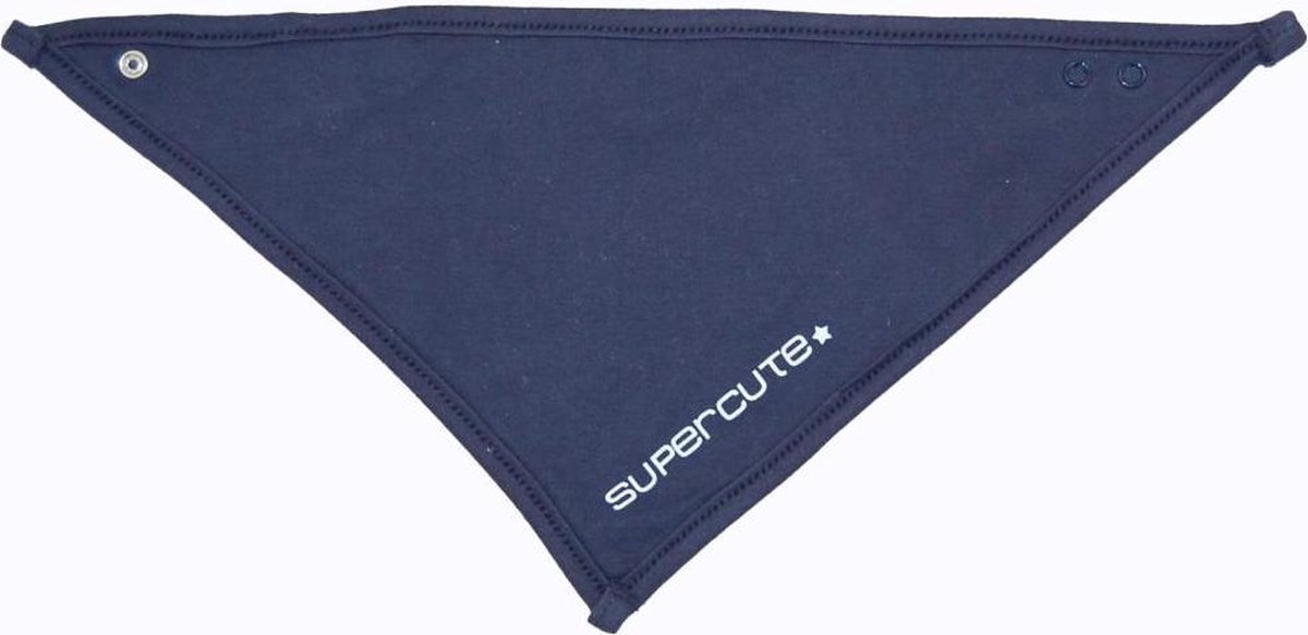 Goedkoopste Supercute 3hoek Bandana slabbetje blauw