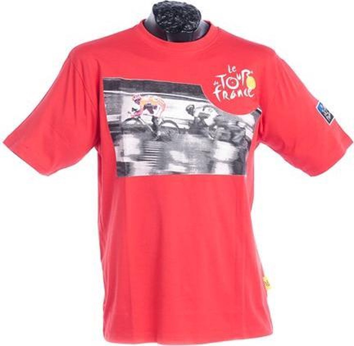 Tour de France T-shirt Champs-Élysées Maat L Rood