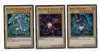 Afbeelding van het spelletje Yu-gi-oh Character cards: Set of 3 limited Ultra Rare kaarten - Blue Eyes White Dragon, Dark Magician & Red-Eyes B. Dragon (LC01)