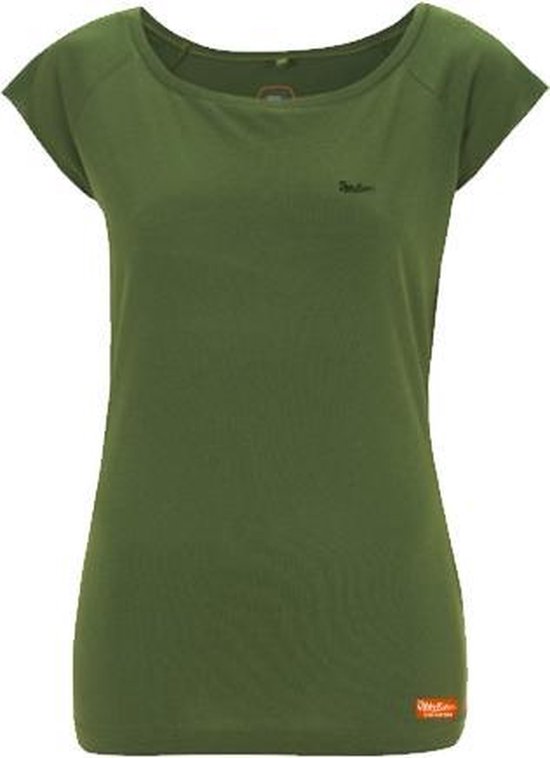 Bamboo .. T-Shirt Regular fit Green wmns - Maat L - Off Side - incl. Gratis rugzak