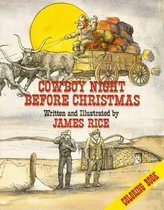 Cowboy Night Before Christmas Coloring Book