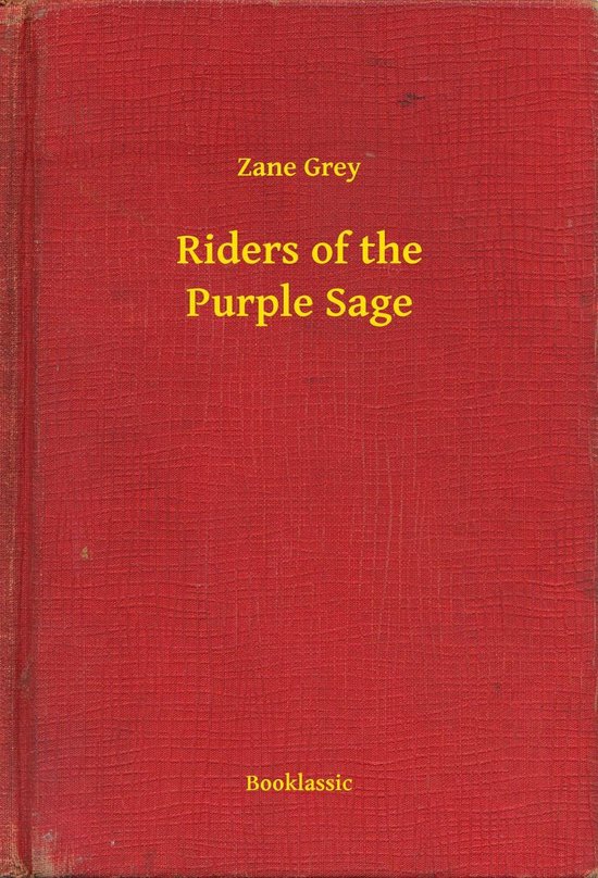 Riders of the Purple Sage - cover