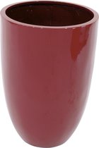 Europalms Bloempotten voor binnen - LEICHTSIN CUP-69, glanzend rood