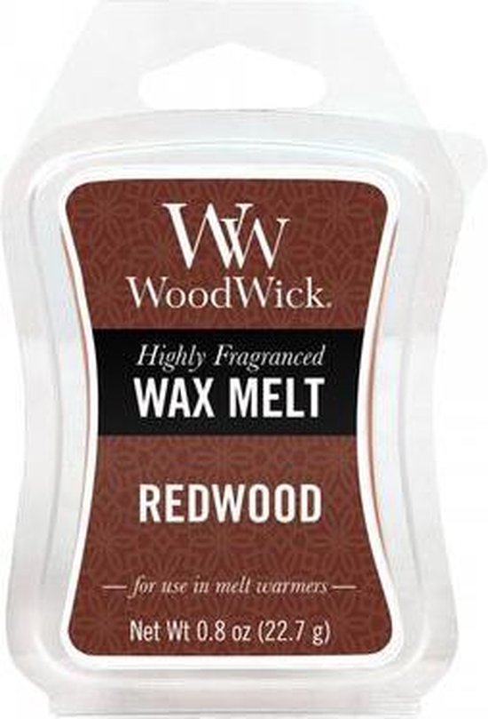 WoodWick® wax melt Redwood 3 stuks
