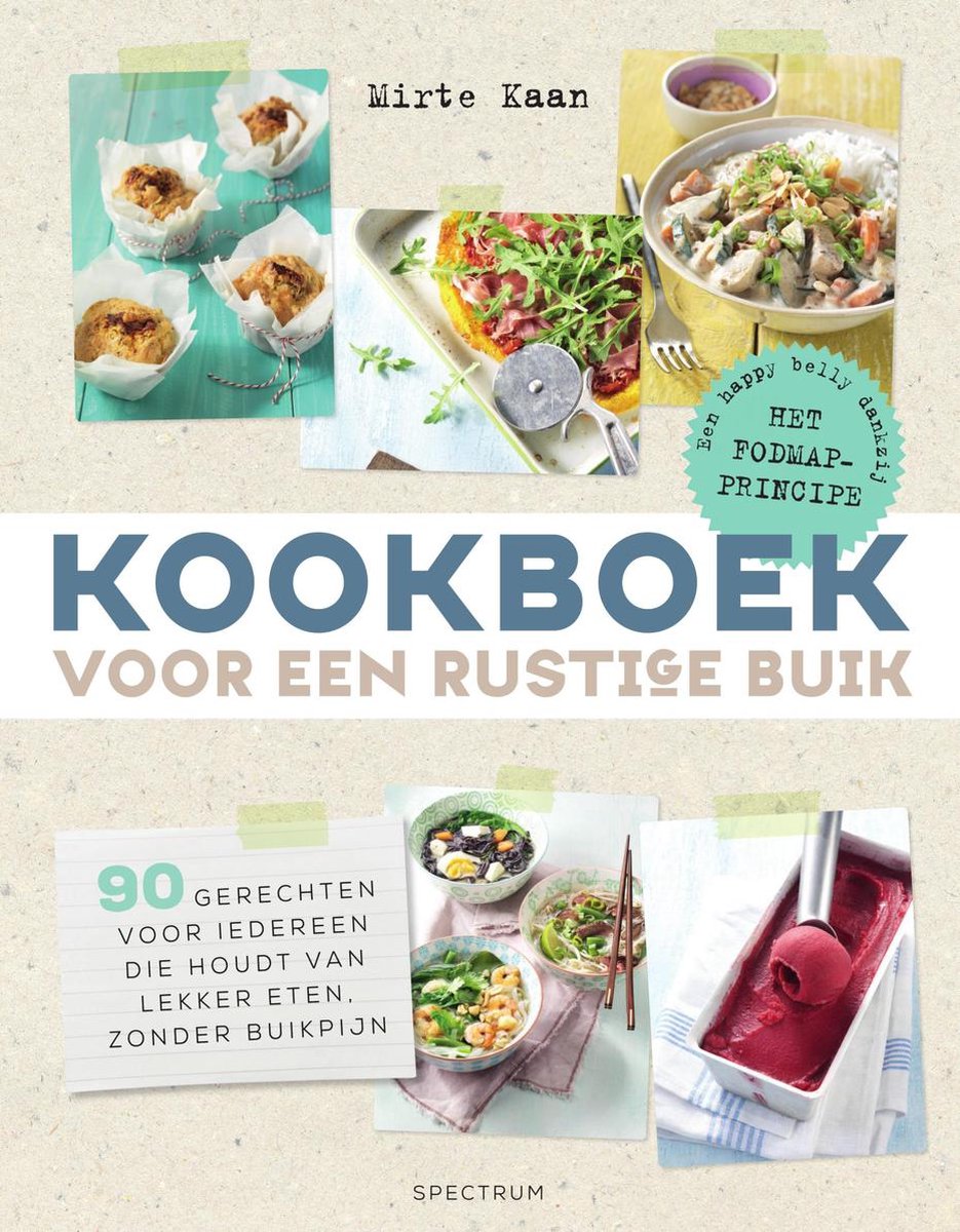 Omslag van Kookboek voor een rustige buik