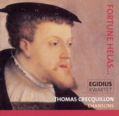 Egidius Kwartet - Chansons (CD)